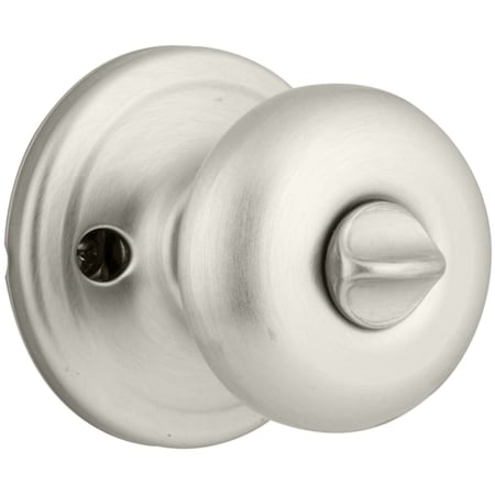 Kwikset Clear Pack Juno Privacy Lock W/ RCAL Latch and RCS Strike Satin Nickel Finish CP730J-15
